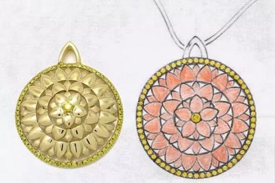 高清图解 珠宝首饰设计的精妙加工全过程